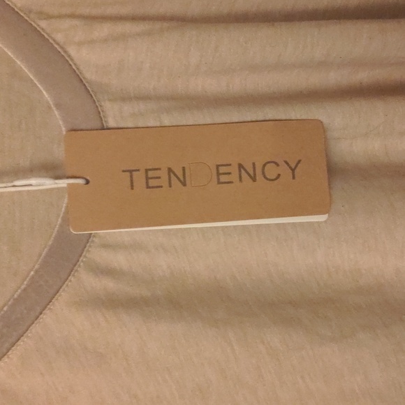 Tendency NWT Medium Unique Sparkly long sleeve shirt sheer sleeves - Picture 10 of 16